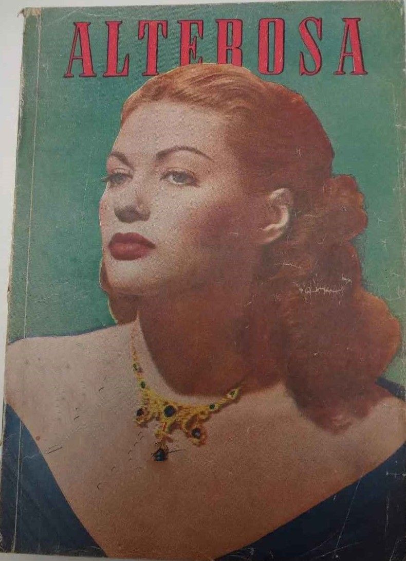 ALTEROSA magazine side cover Issue 102  October 1948