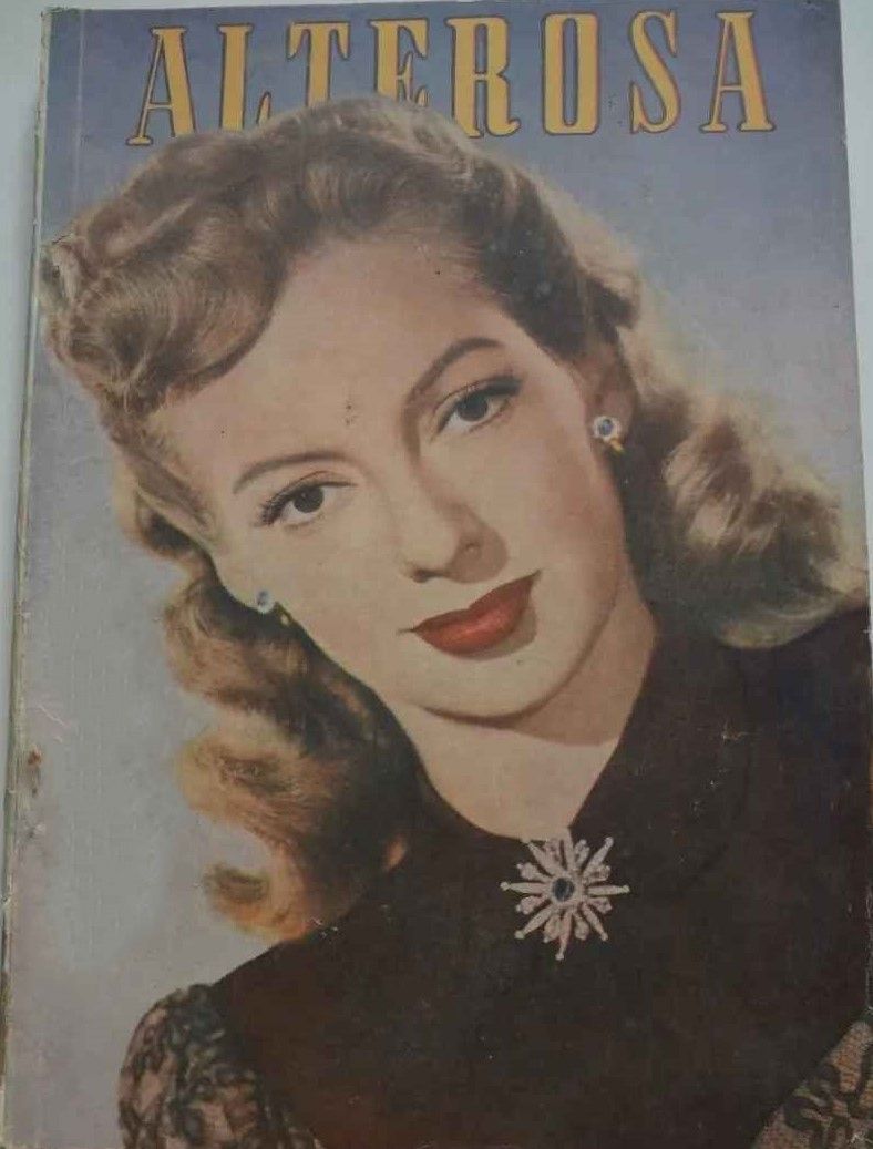 ALTEROSA magazine side cover Issue 115  November 1949