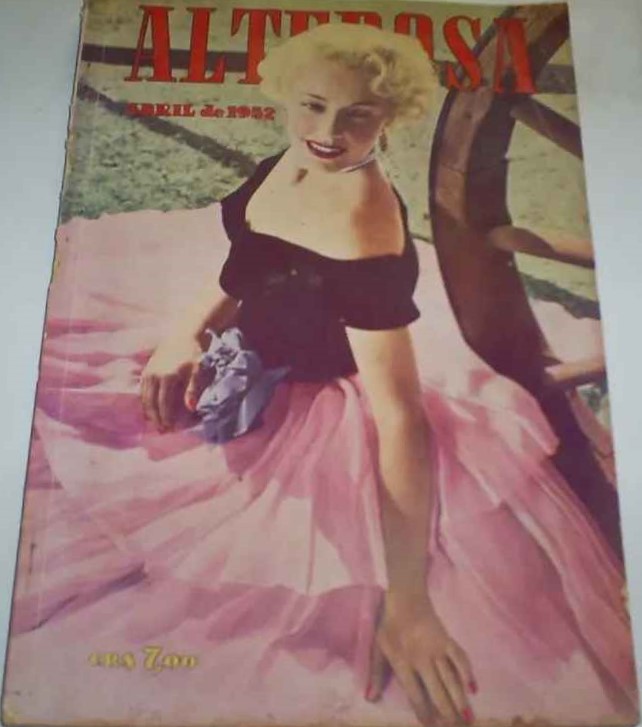 ALTEROSA magazine side cover Issue 144  April 1952