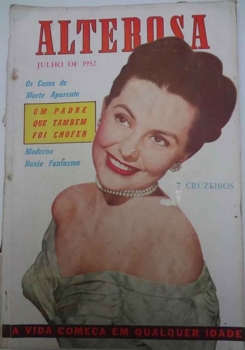 ALTEROSA magazine side cover Issue 147  July 1952