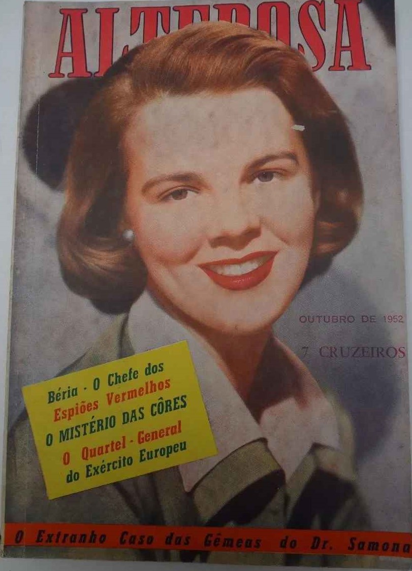 ALTEROSA magazine side cover Issue 150  October 1952