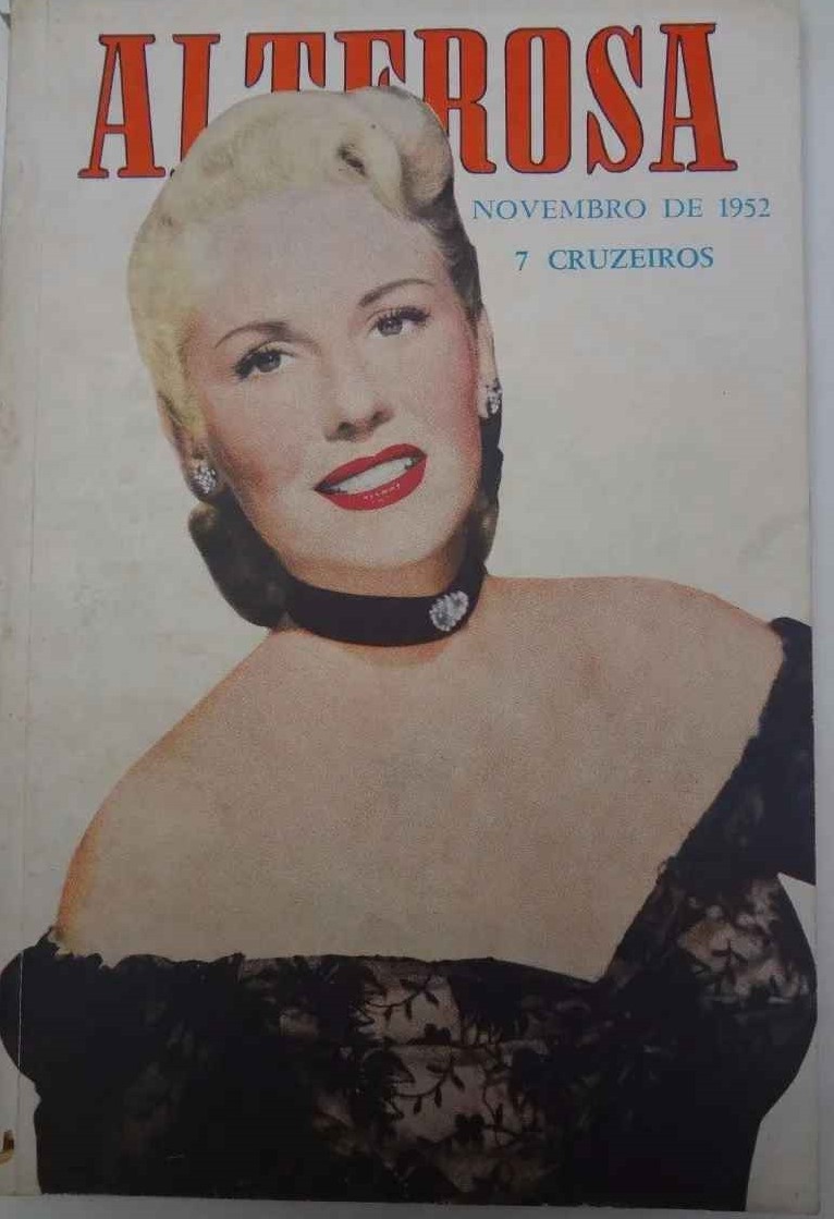 ALTEROSA magazine side cover Issue 151  November 1952