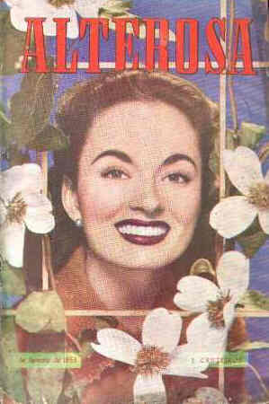 ALTEROSA magazine side cover Issue 153 January 1953