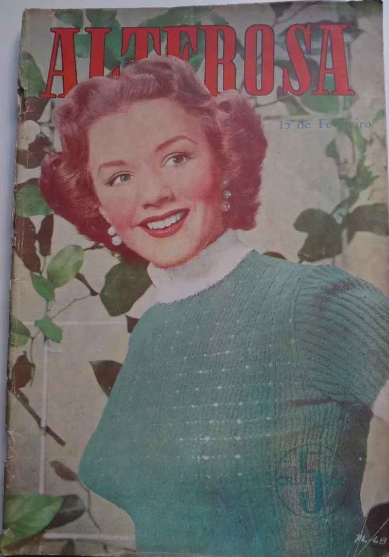 ALTEROSA magazine side cover Issue 156 15 February 1953