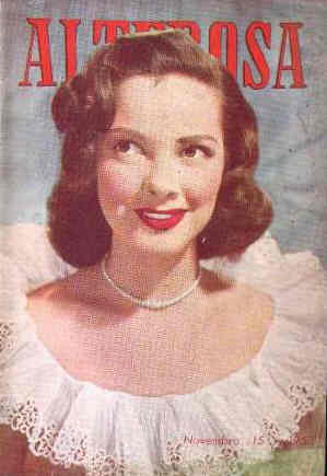 ALTEROSA magazine side cover Issue 174 15 November 1953