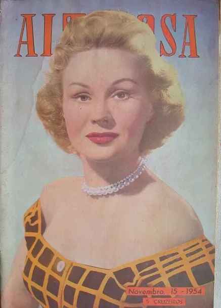 ALTEROSA magazine side cover Issue 198 15 November 1954