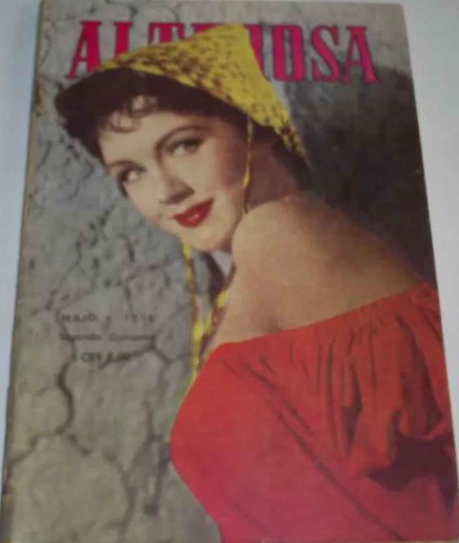 ALTEROSA magazine side cover Issue 234 15 May 1956
