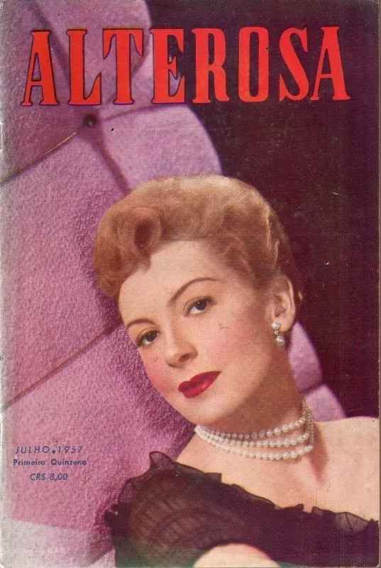 ALTEROSA magazine side cover Issue 260 15 July 1957
