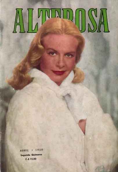 ALTEROSA magazine side cover Issue 304 15 April 1959