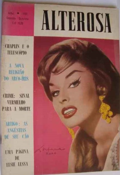 ALTEROSA magazine side cover Issue 310 15 July 1959