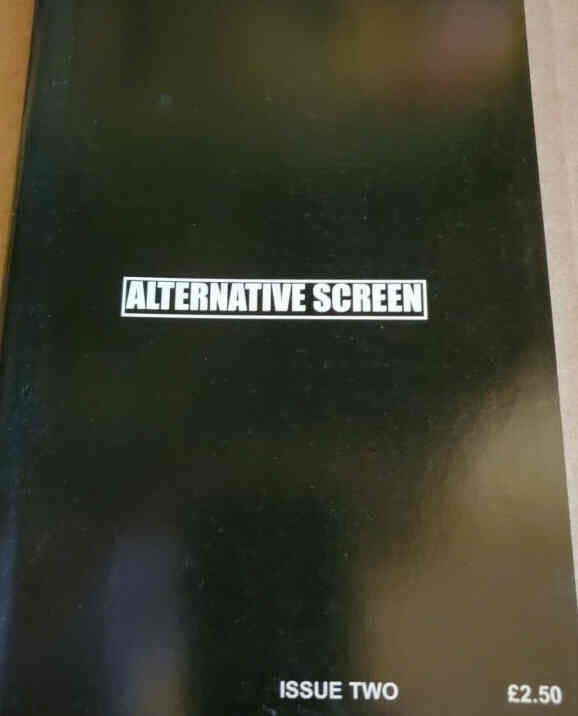ALTERNATIVE SCREEN magazine side cover Issue 2  2004