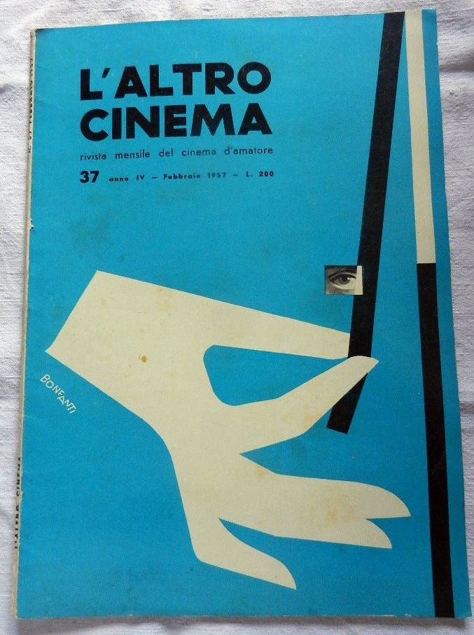 ALTRO CINEMA | L magazine side cover Issue 37 February 1957