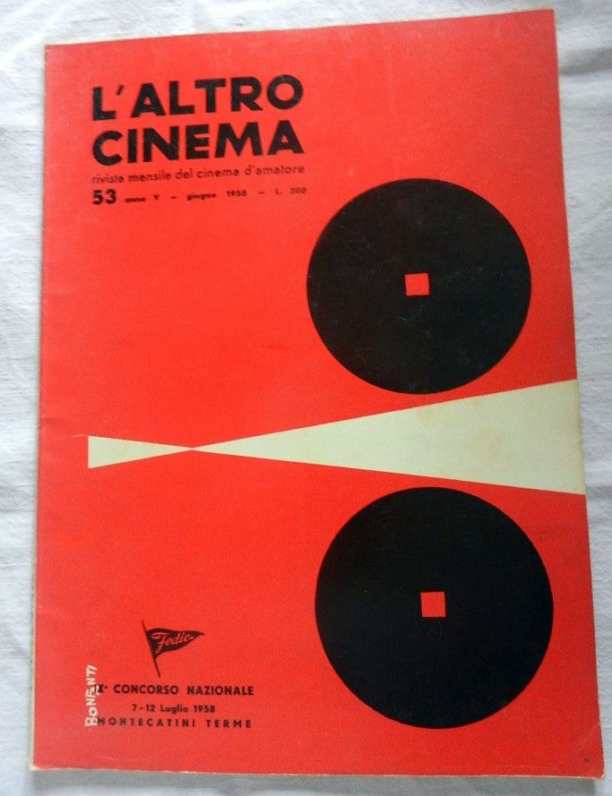 ALTRO CINEMA | L magazine side cover Issue 53 June 1958