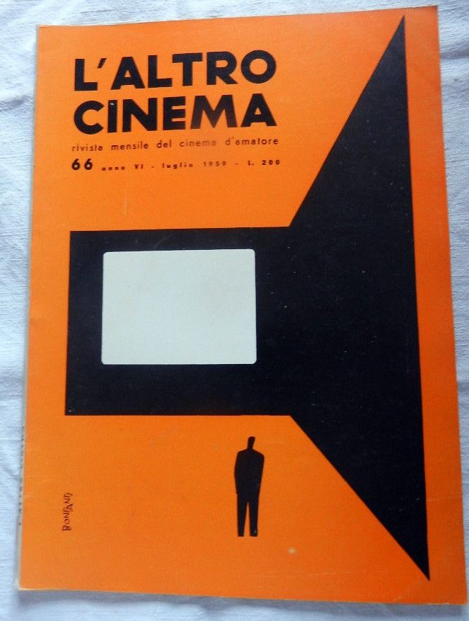 ALTRO CINEMA | L magazine side cover Issue 66 July 1959