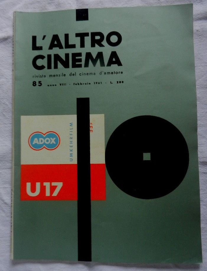 ALTRO CINEMA | L magazine side cover Issue 85 February 1961