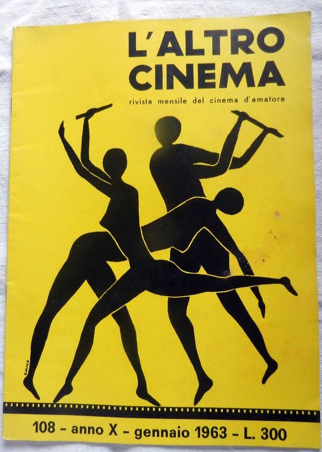 ALTRO CINEMA | L magazine side cover Issue 108 January 1963