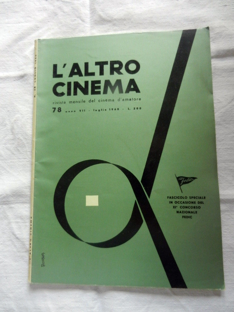 ALTRO CINEMA | L magazine side cover Issue 78 July 1960