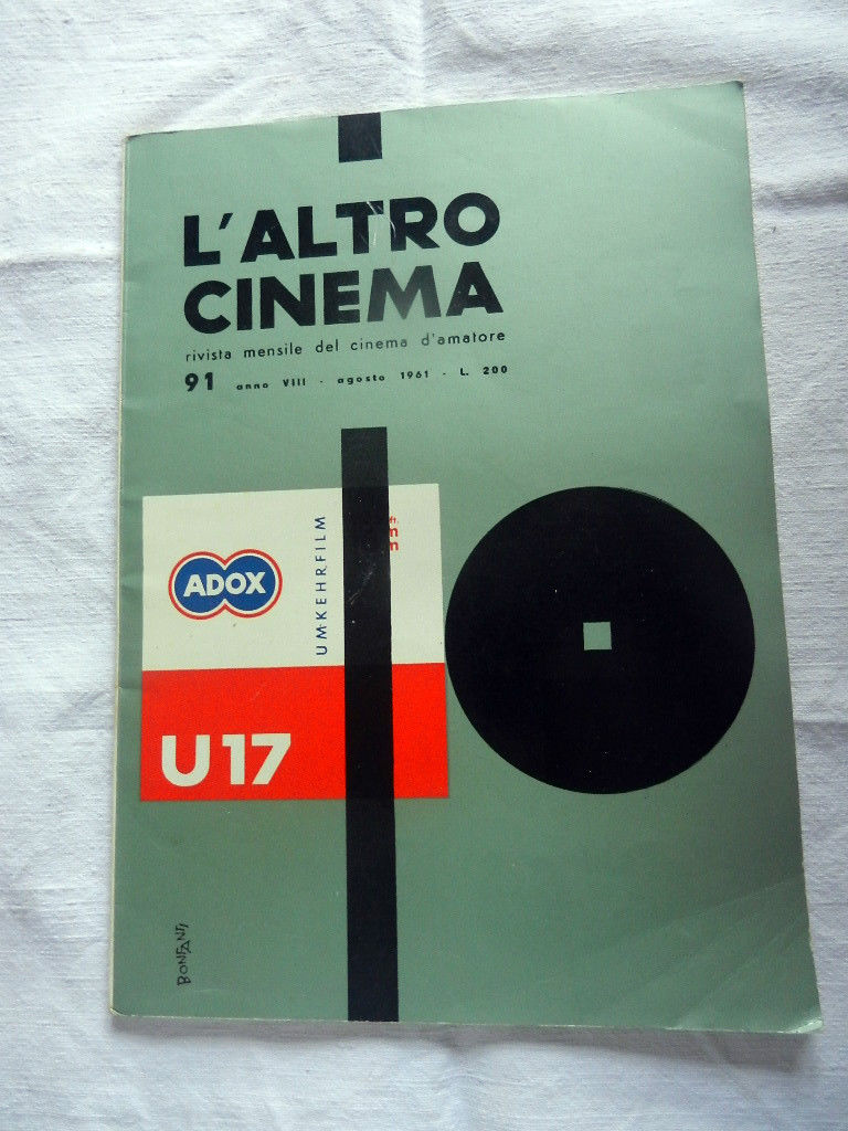 ALTRO CINEMA | L magazine side cover Issue 91 August 1961