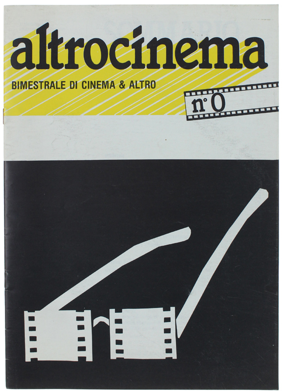 ALTROCINEMA magazine side cover  October 1985