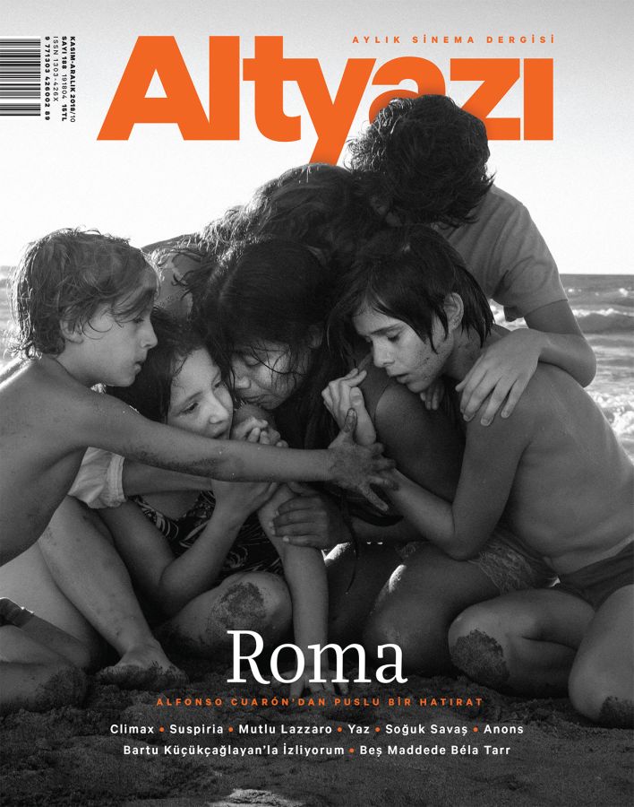 ALTYAZI magazine side cover Issue 188  November/December 2018