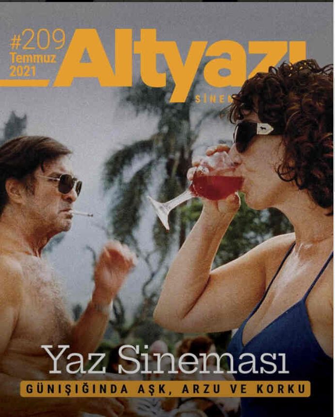 ALTYAZI magazine side cover Issue 209  July 2021
