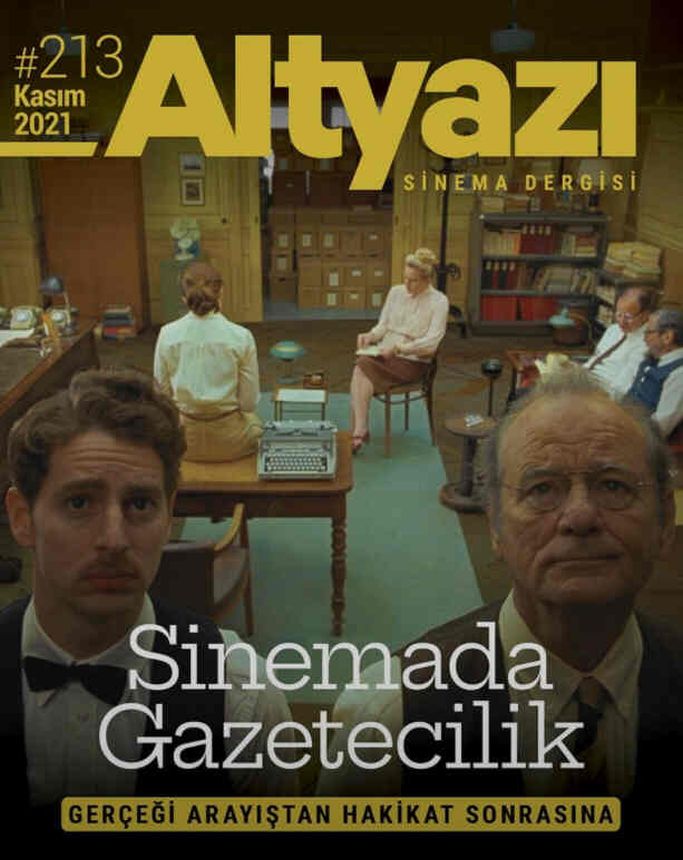 ALTYAZI magazine side cover Issue 213  November 2021
