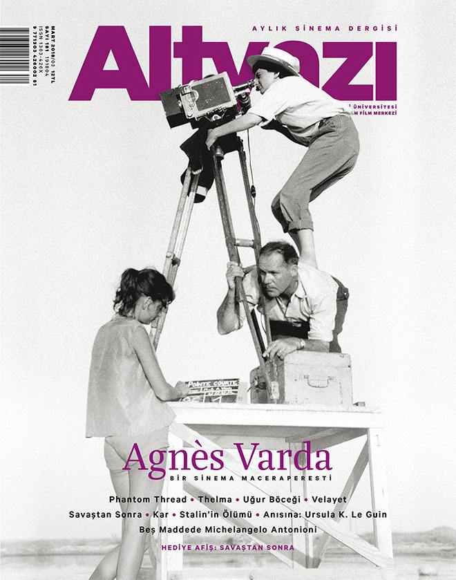 ALTYAZI magazine side cover Issue 181  March 2018