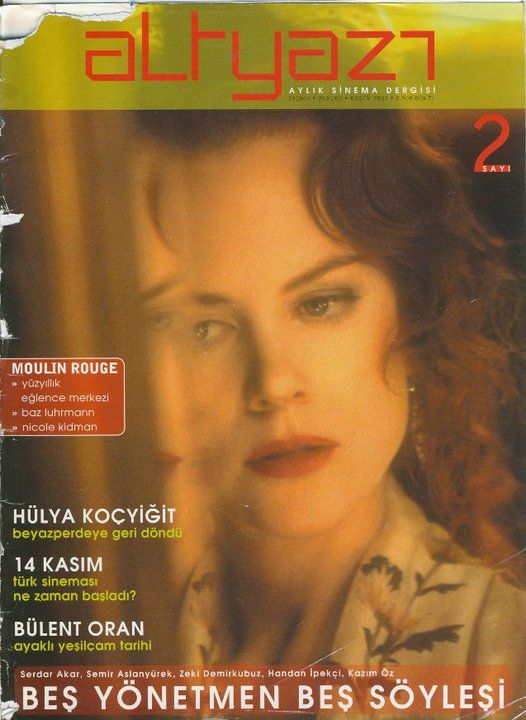 ALTYAZI magazine side cover Issue 2 November 2001