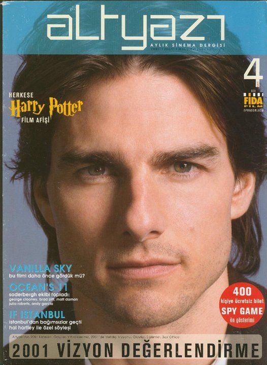 ALTYAZI magazine side cover Issue 4 January/February 2002