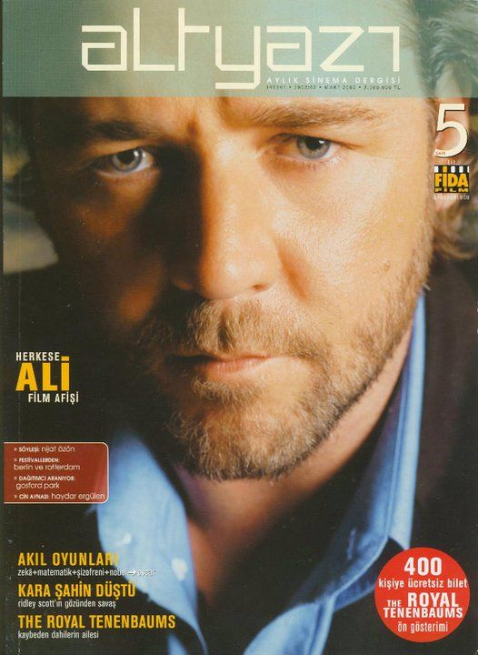 ALTYAZI magazine side cover Issue 5 March 2002