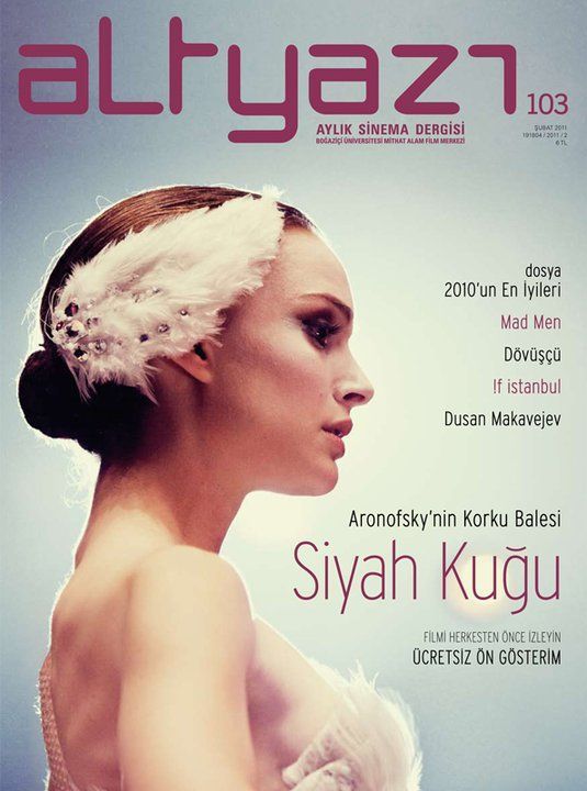 ALTYAZI magazine side cover Issue 103 February 2011