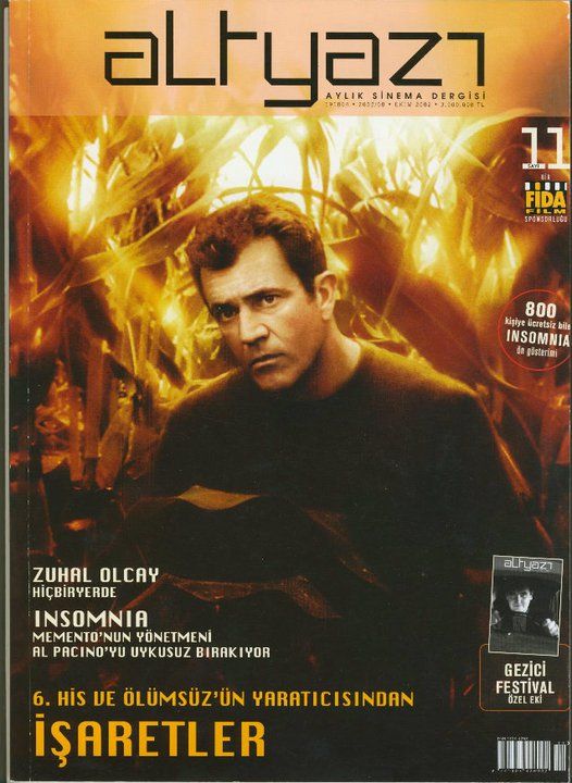 ALTYAZI magazine side cover Issue 11 October 2002