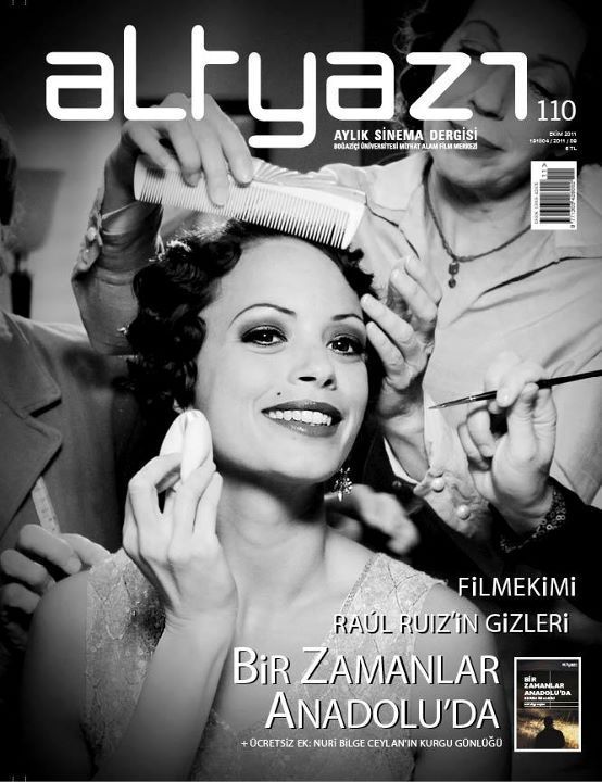 ALTYAZI magazine side cover Issue 110 October 2011