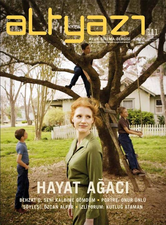 ALTYAZI magazine side cover Issue 111 November 2011