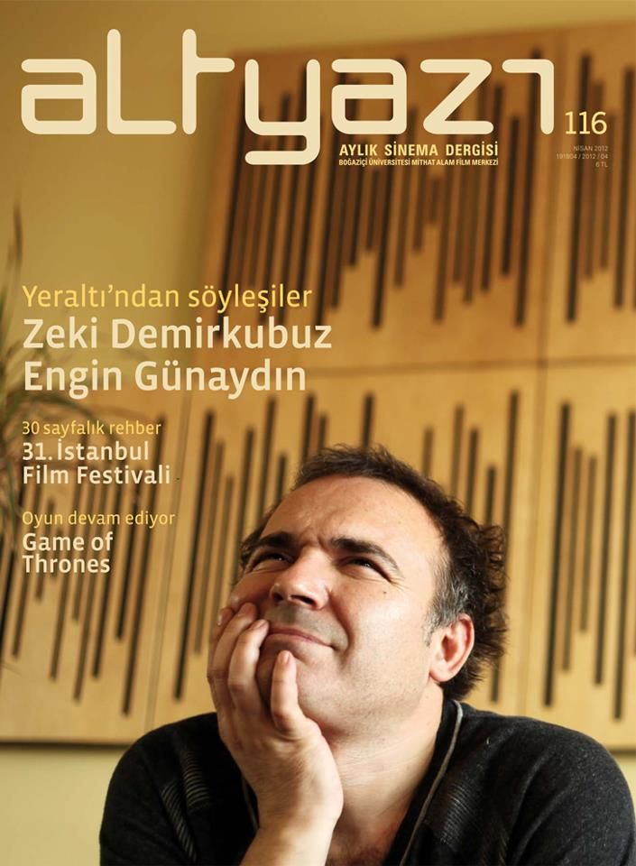 ALTYAZI magazine side cover Issue 116 April 2012