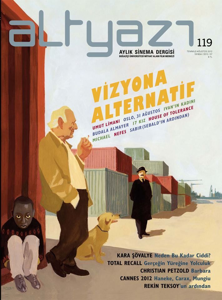 ALTYAZI magazine side cover Issue 119 July/August 2012
