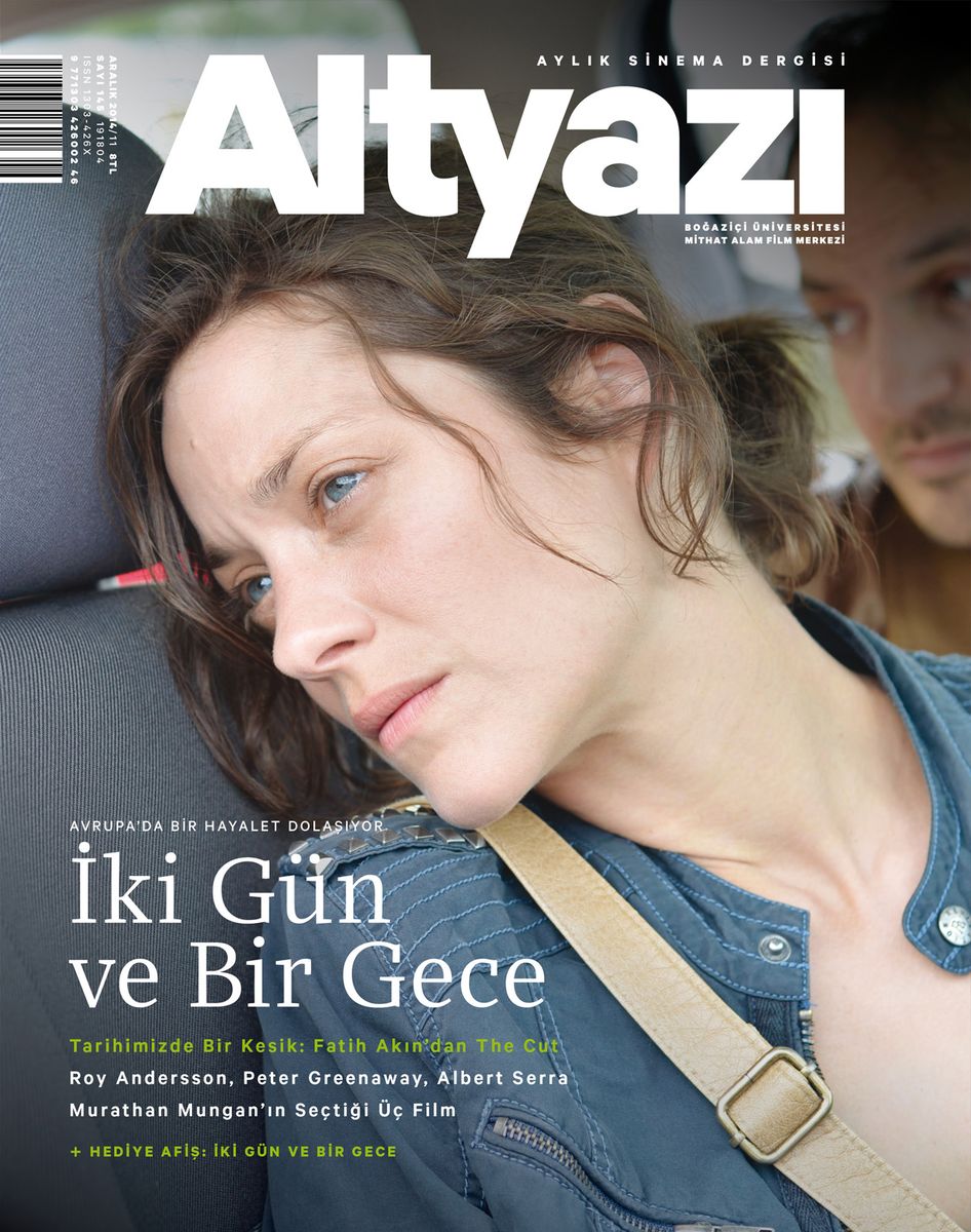 ALTYAZI magazine side cover Issue 145 December 2014
