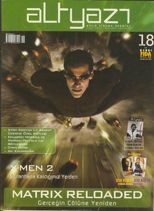 ALTYAZI magazine side cover Issue 18 May 2003