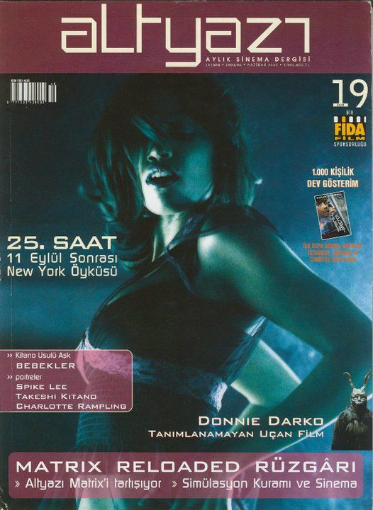 ALTYAZI magazine side cover Issue 19 June 2003