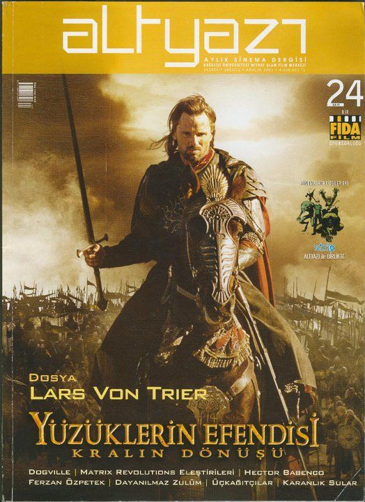 ALTYAZI magazine side cover Issue 24 December 2003