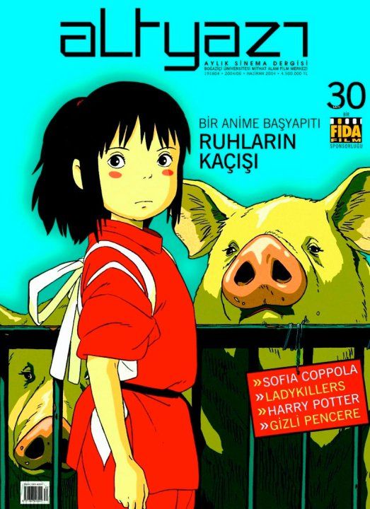 ALTYAZI magazine side cover Issue 30 June 2004