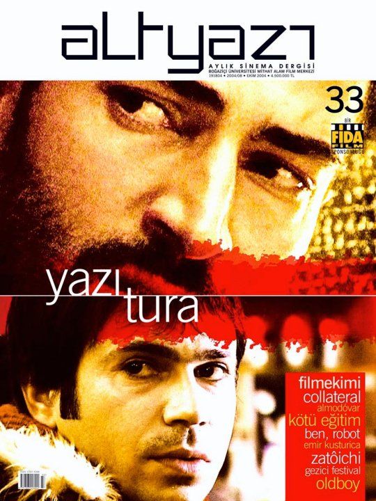 ALTYAZI magazine side cover Issue 33 October 2004