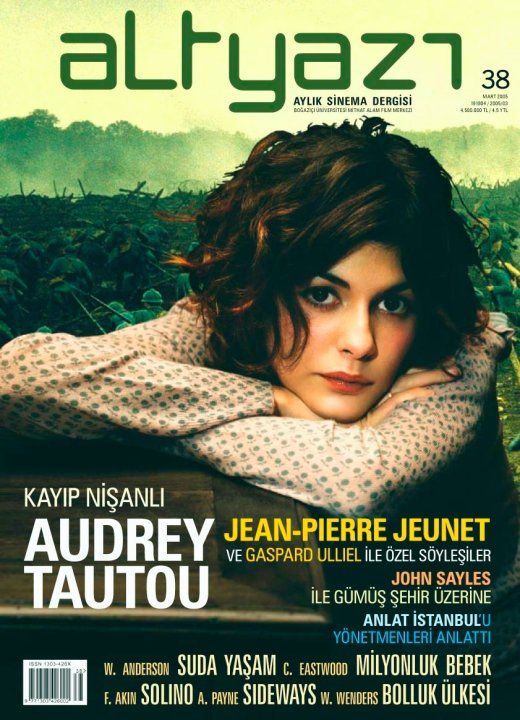 ALTYAZI magazine side cover Issue 38 March 2005