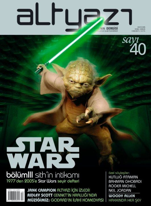 ALTYAZI magazine side cover Issue 40 May 2005