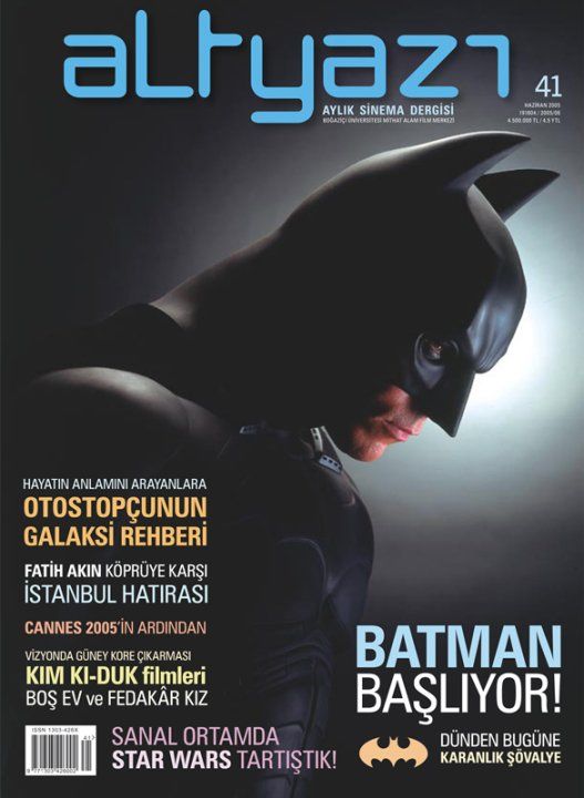ALTYAZI magazine side cover Issue 41 June 2005
