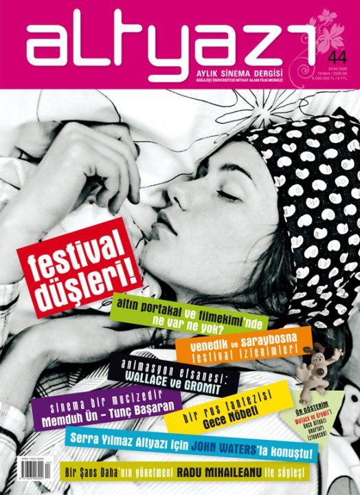 ALTYAZI magazine side cover Issue 44 October 2005