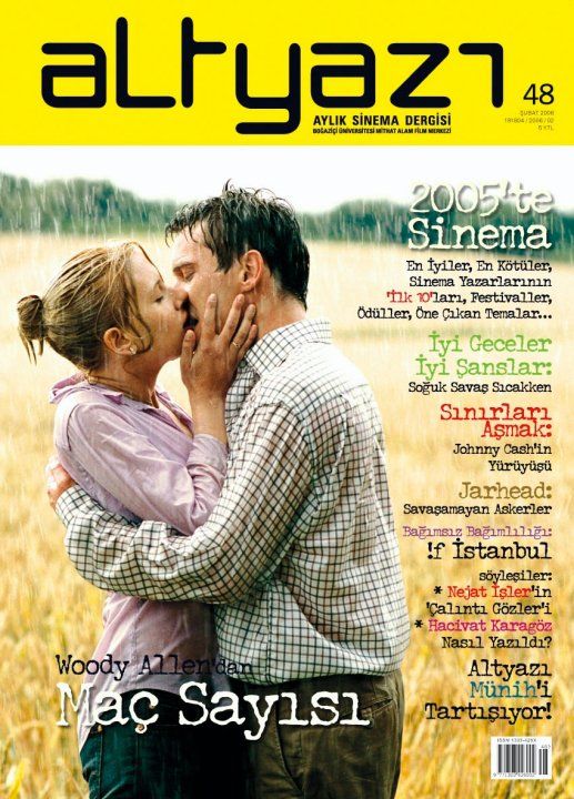 ALTYAZI magazine side cover Issue 48 February 2006