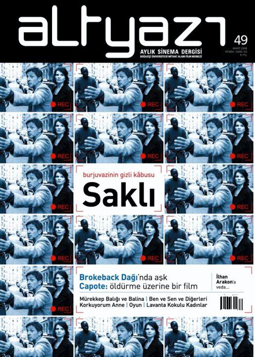 ALTYAZI magazine side cover Issue 49 March 2006