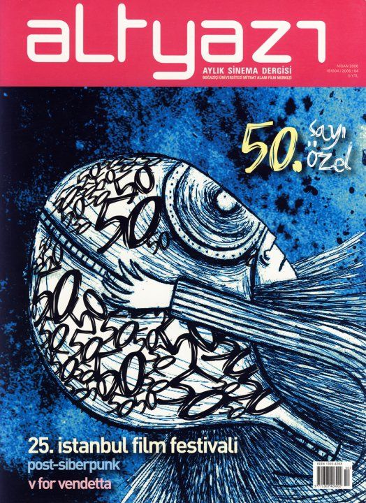 ALTYAZI magazine side cover Issue 50 April 2006