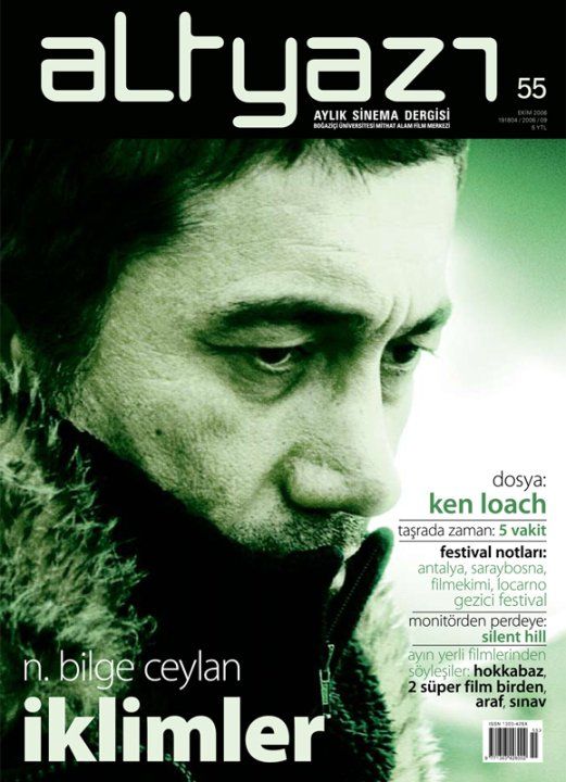ALTYAZI magazine side cover Issue 55 October 2006
